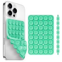 Uchwyt na telefon z przyssawką Lake Green, antypoślizgowy dwustronny