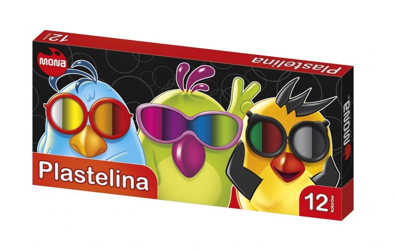 PLASTELINA 12KOL MONA MAJEWSKI zdjęcie 1