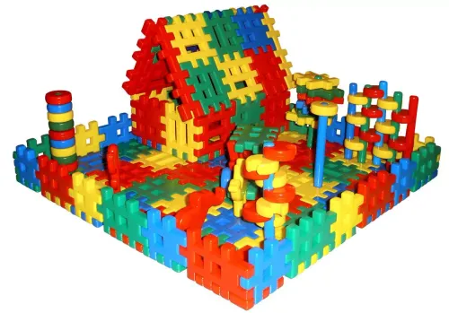 Klocki konstrukcyjne, 190 elementów na Arena.pl