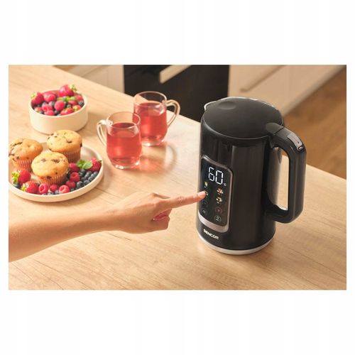 Czajnik elektryczny bezprzewodowy Sencor 2200W 1,7L LED ustawianie temp na Arena.pl