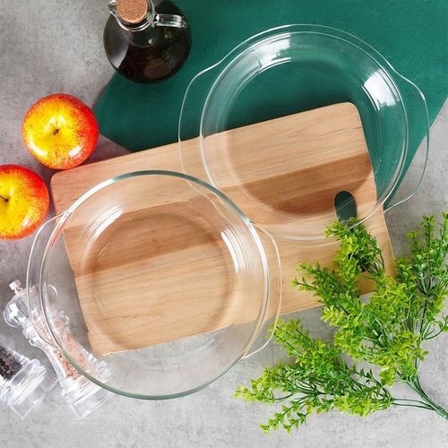 Naczynie ŻAROODPORNE szklane pieczenia do zapiekania forma brytfanka na Arena.pl