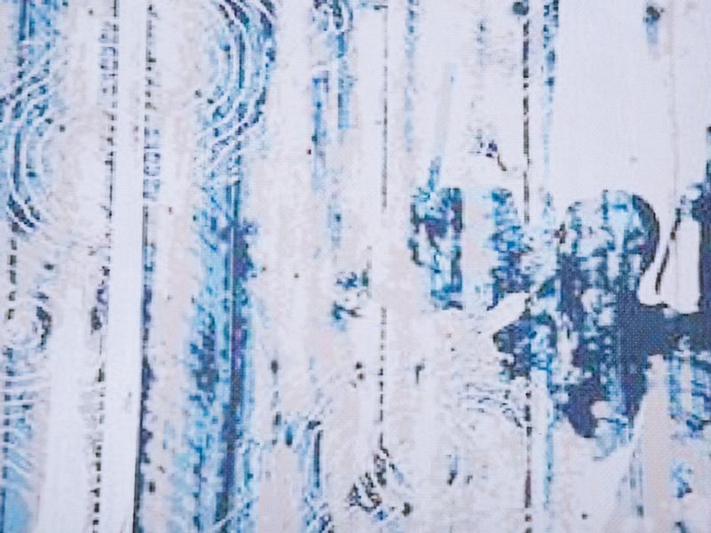 Dywan 140 x 200 cm niebiesko-beżowy BURDUR zdjęcie 5