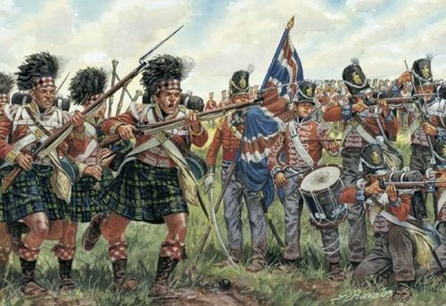 Italeri British & Scots Infantry na Arena.pl