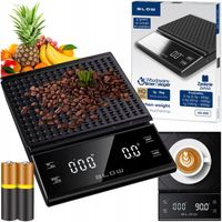 ELEKTRONICZNA WAGA KUCHENNA DO KAWY PRECYZYJNA 3000g/0,1g LCD TIMER