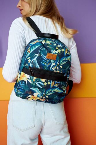 wzorzysty, miejski plecak damski - rovicky na Arena.pl