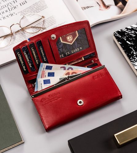 duży portfel damski z systemem rfid protect - peterson na Arena.pl