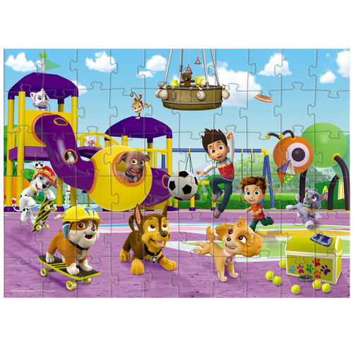 Puzzle Wimmel ”Psi Patrol - Na Spacerze” 60 El. Karty Z Pytaniami  200453 na Arena.pl