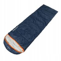 Śpiwór BERGSON SQUARE Plus 300 Navy # Lewy-zip