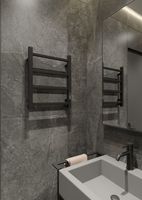 ELNA Grzejnik łazienkowy elektrczny Atria 4 Black ENERGOSZCZĘDNY Kompaktowy