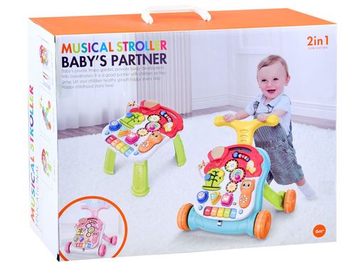 Interaktywny Pchaczyk panel stolik 3w1 ZA3252 na Arena.pl