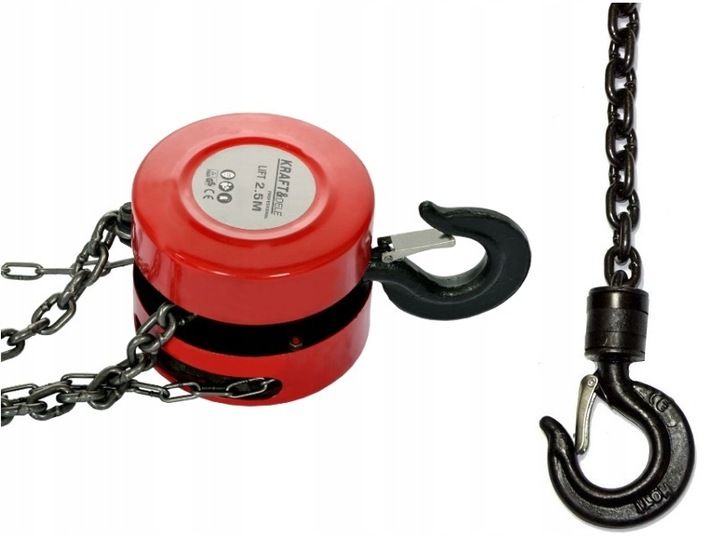 Wciągarka Łańcuchowa 1T Wyciągarka Ręczna rukcug zdjęcie 5