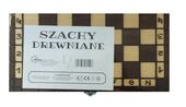szachy drewniane 23 cm 2403