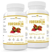 Forskolin Pokrzywa Indyjska 400mg Oryginalna 2x120
