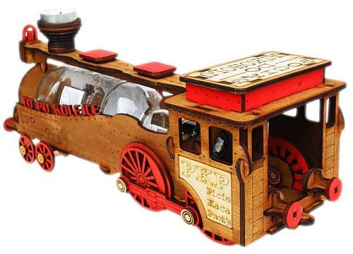 POCIĄG NA FLASZKĘ +WAGON PREZENT URODZINY 18 30 40 na Arena.pl