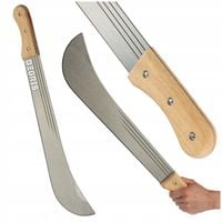 MACZETA HARTOWANA OGRODOWA KARCZOWNIK 65 CM NÓŻ BAGNET