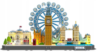 PUZZLE 3D MIASTO LONDYN PANORAMA LONDON BIG BEN ŚWIATŁO LED 106 ELEMENTÓW
