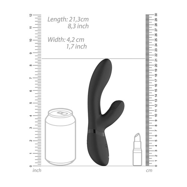 Kyra - Pulse Clitoral Rabbit - Black zdjęcie 7