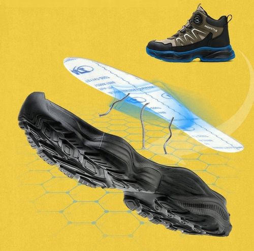 NOWY BUTY ROBOCZE MĘSKIE PÓŁBUTY ROBOCZE SPORTOWE ODDYCHAJĄCE Z NOSKIEM BHP na Arena.pl