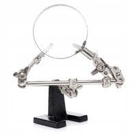 Uchwyt do prac precyzyjnych "Trzecia ręka" zestaw do lutowania KD10454