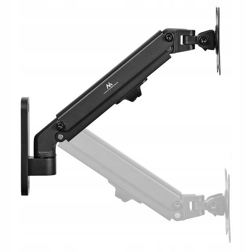 UCHWYT ŚCIENNY do MONITORA 17-27'' SPRĘŻYNA GAZOWA VESA 75x75mm 100x100mm na Arena.pl