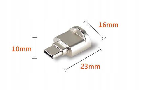 CZYTNIK KART micro SD TF USB OTG USB typu C mini na Arena.pl