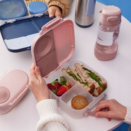 MINI lunchbox B.BOX dla DZIECKA MINI śniadaniówka z przegródkami RÓŻOWY na Arena.pl