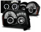 Lampy JEEP GRAND CHEROKEE III 08-10 Rok RINGI BLK