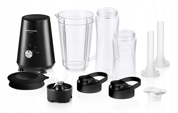 BLENDER KIELICHOWY DO KOKTAJLI SMOOTHIE 2 BIDONY + 2 WKŁADY CHŁODZĄCE 3w1 zdjęcie 3