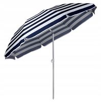 PARASOL PRZECIWSŁONECZNY DO OGRODU NA PLAŻĘ 156 CM SKŁADANY ŁAMANY UV TARAS