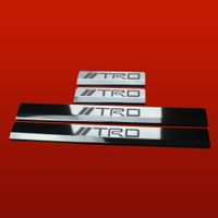 Listwa progowa TOYOTA AURIS MK2 TRD Stal nierdzewna 304 połysk 4szt