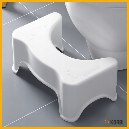 PODNÓŻEK TOALETOWY PODEST ŁAZIENKOWY TABORET BIAŁY na Arena.pl