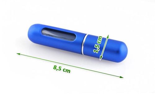 Atomizer podróżny do perfum niebieski na Arena.pl