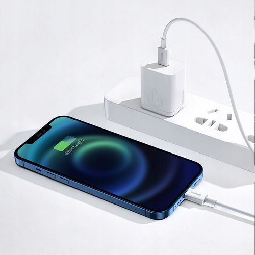 BASEUS KABEL do IPHONE 14 13 12 PRO X XS USB-C - LIGHTNING MOCNY PD 20W 2m na Arena.pl
