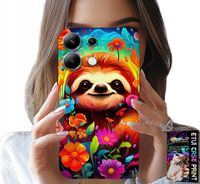 ETUI DO XIAOMI NOTE 13 4G - KOLOROWE WZORY KOALA ZWIERZĘTA + SZKŁO