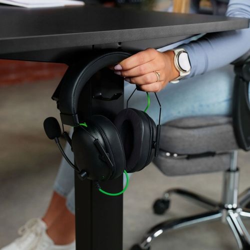 Biurko Narożne Elektryczne Regulowane Gamingowe Regulacja Wysokości na Arena.pl