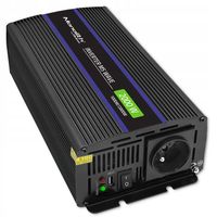 2X Przetwornica napięcia 2000 MS Wave 12V na 230V 1000/2000W USB