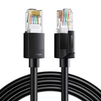 Kabel Ethernet Ugreen NW316, Cat6A F/UTP, 0,5m (czarny)