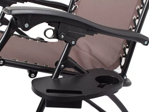 Leżak ogrodowy fotel plażowy składany gravity zero na Arena.pl