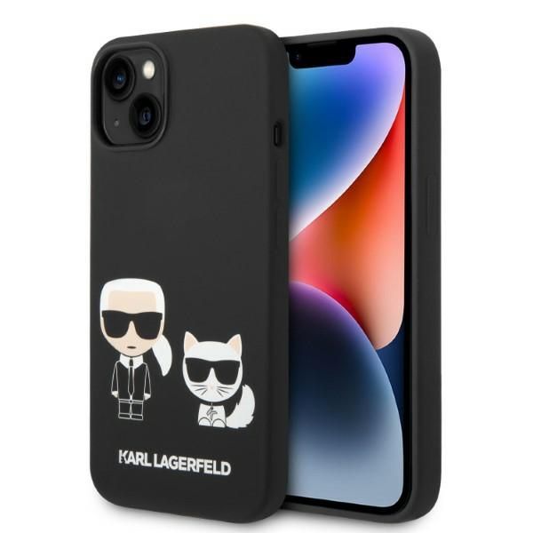 Etui Karl Lagerfeld do iPhone 15 Plus, iPhone 14 Plus, Czarny, MagSafe zdjęcie 1