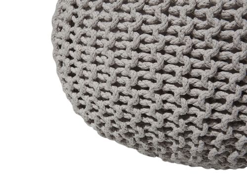 Puf 50 x 35 cm jasnoszary CONRAD na Arena.pl