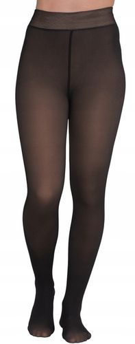 Ciepłe Rajstopy Grube Damskie Ocieplane Matowe Gładkie Zimowe Rajtuzy L/XL na Arena.pl