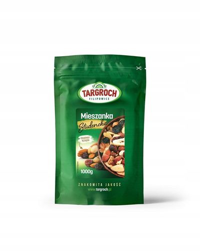 Mieszanka studencka bakalie, orzechy 1kg, Targroch na Arena.pl