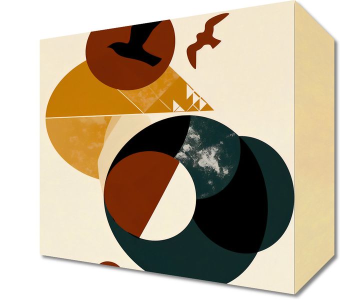 Obraz 20x20cm Kosmiczne Migracje zdjęcie 1