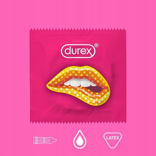 Zestaw prezerwatyw Durex Surprise Me 40 sztuk Mix Cienkie i Prążkowane na Arena.pl