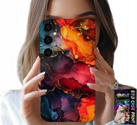 ETUI DO SAMSUNG GALAXY A14 5G - KAMIENNE WZORY, OBUDOWA CASE + SZKŁO