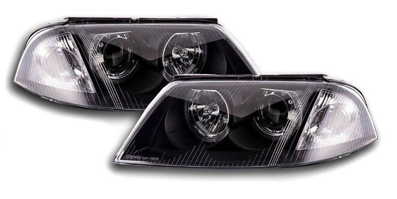 Lampy Reflektory VW PASSAT B5 FL 3BG 01-04R BLACK zdjęcie 2