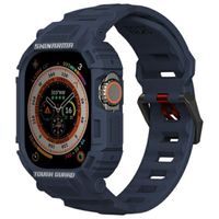 skinarma pasek+etui mecha 2in1 apple     watch 49mm granatowy/navy