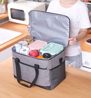 DUŻA TORBA TERMICZNA NA JEDZENIE NA PLAŻE NA LUNCH LODÓWKA TURYSTYCZNA 30L