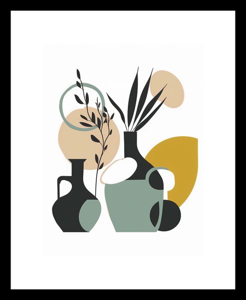 Plakat 30x40cm Modernistyczna Kompozycja zdjęcie 3