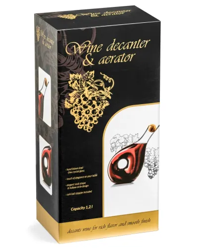 Karafka do Wina lub Wody TWISTED - Elegancki Design do Twojej Kuchni na Arena.pl